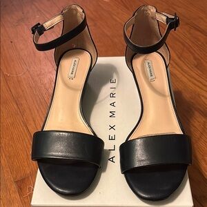 Alex Marie Black Heels Timeless Elegance